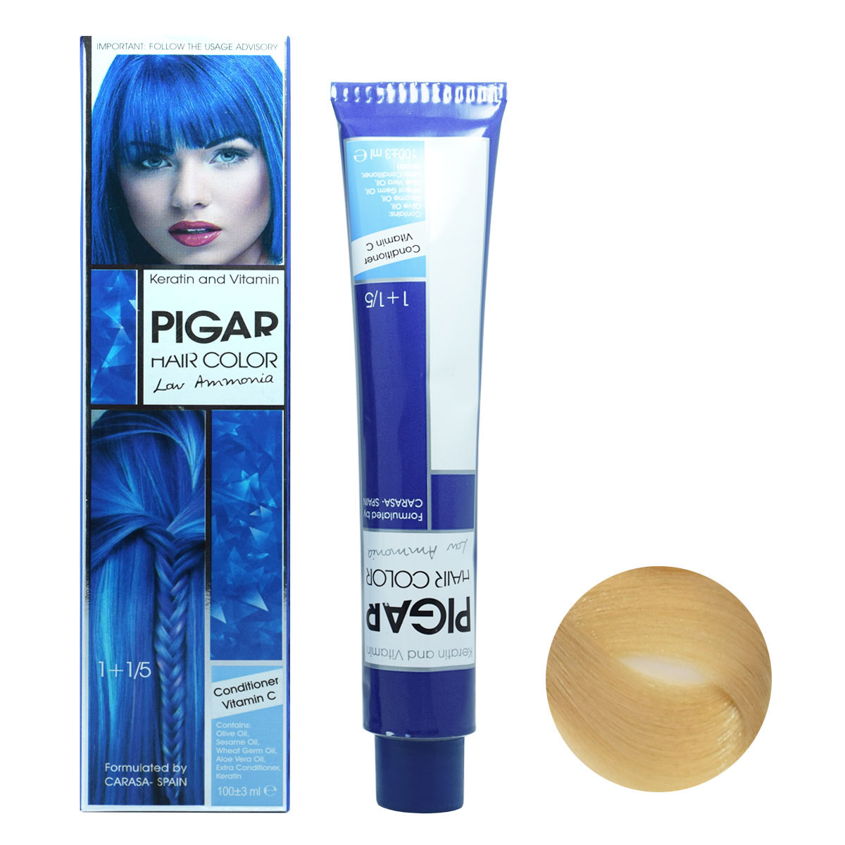 رنگ مو 9.8 پیگار