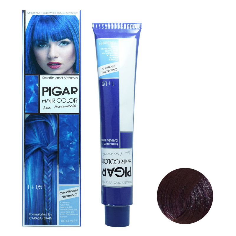 رنگ مو v5 پیگار