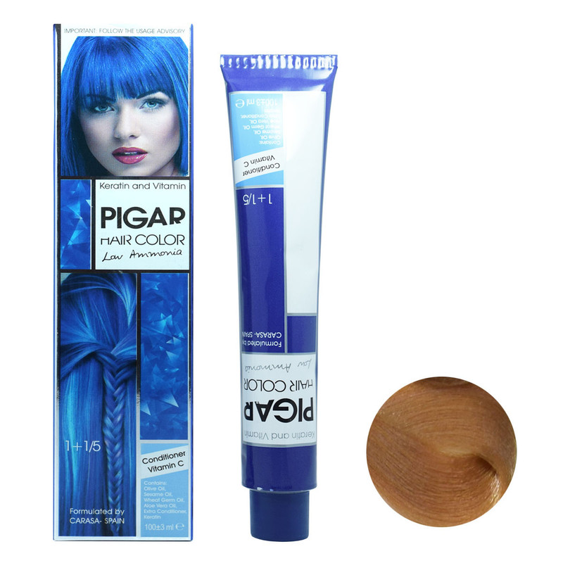 رنگ مو te7 پیگار