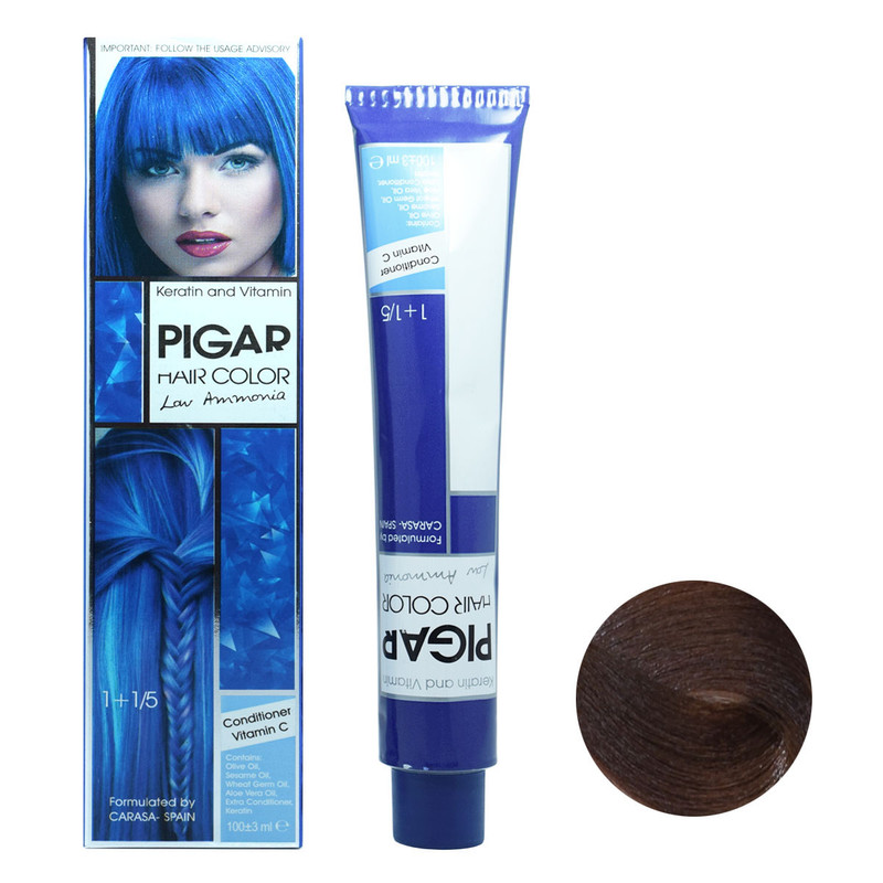 رنگ مو t4 پیگار