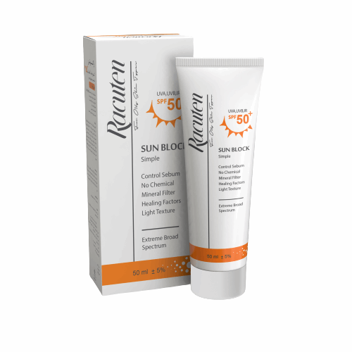 ضدآفتاب پوست چرب بیرنگ راکوتن