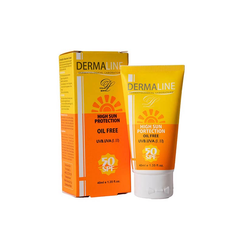 کرم ضدآفتاب فاقد چربی درمالاین