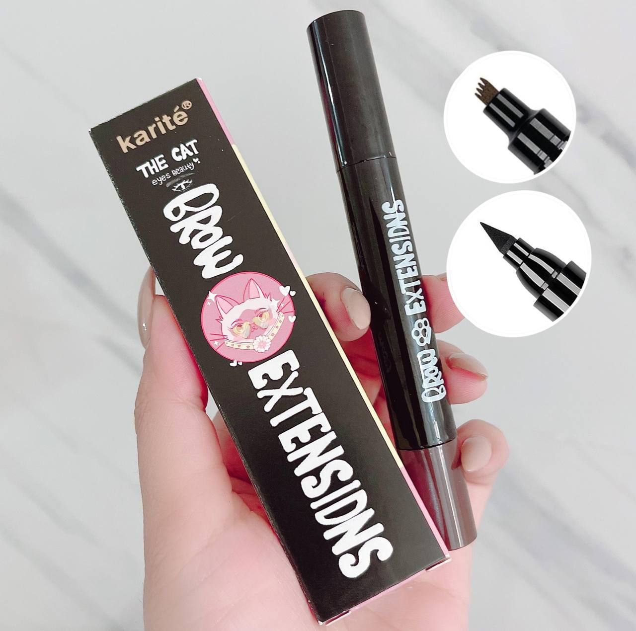 خط چشم و هاشور ابرو 2706 کاریته