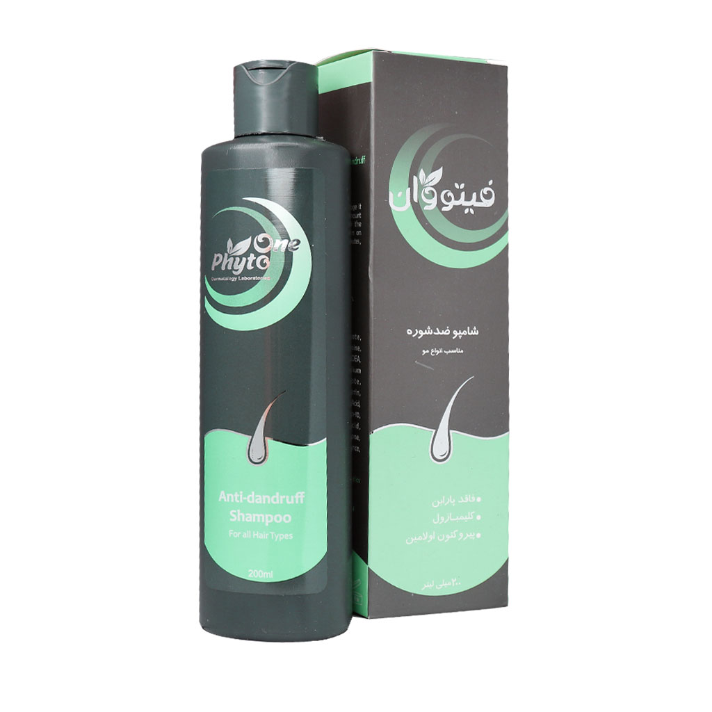 شامپو رفع پوسته ریزی و شوره سر انواع مو فیتو وان
