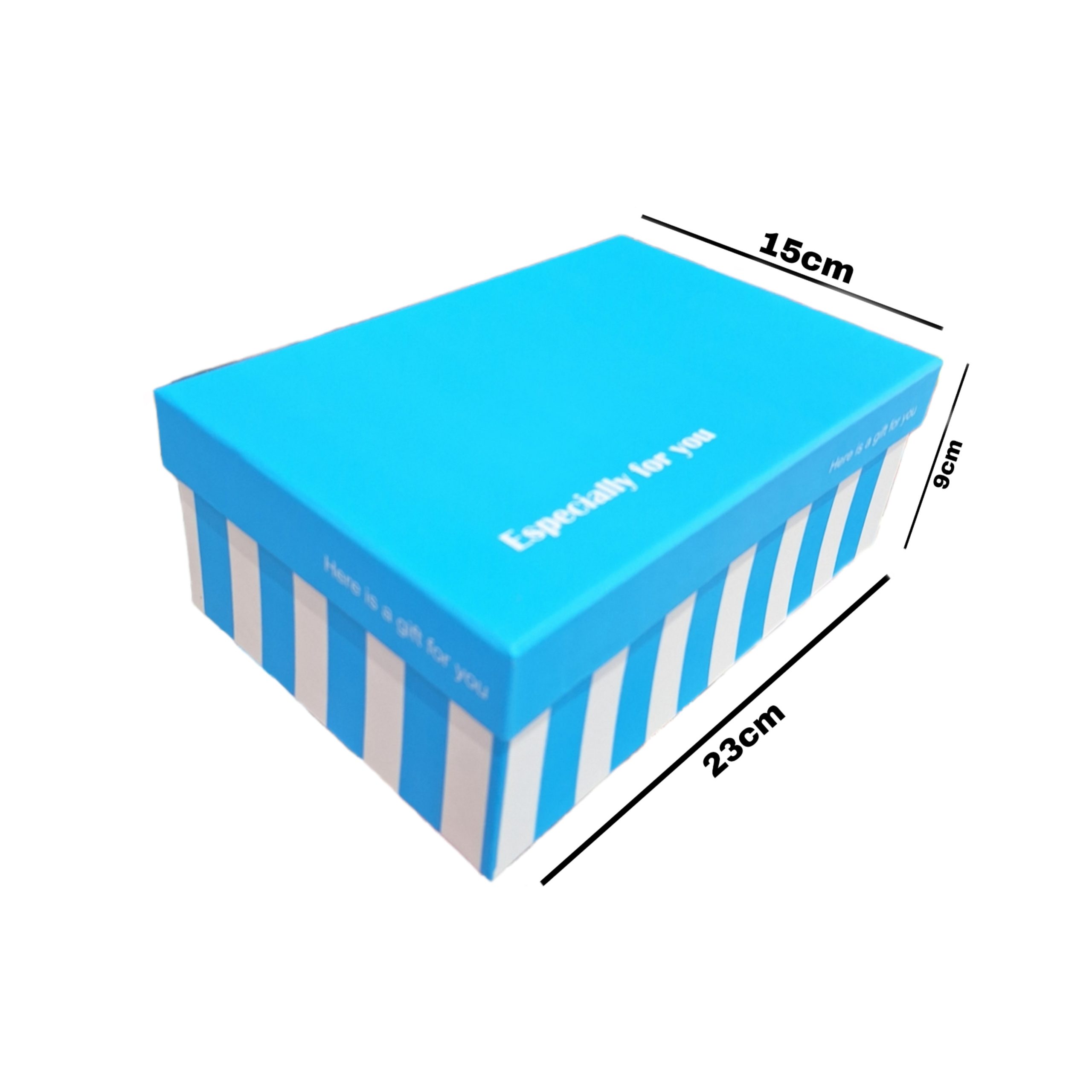 جعبه آبی راه راه