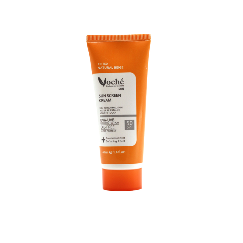 کرم ضد آفتاب بژ طبیعی پوست خشک و معمولی وچه