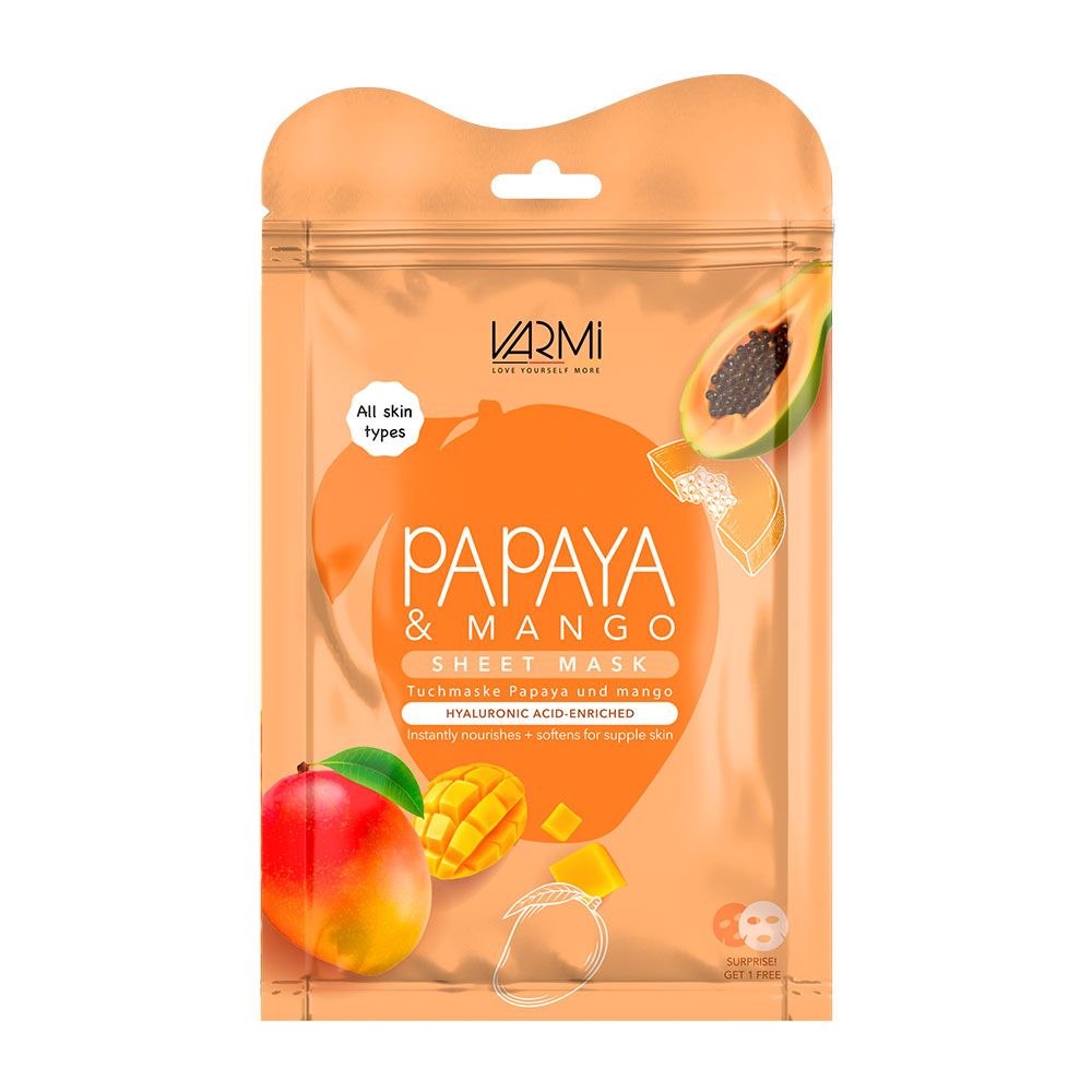 ماسک دبل شیت پاپایا و انبه وارمی