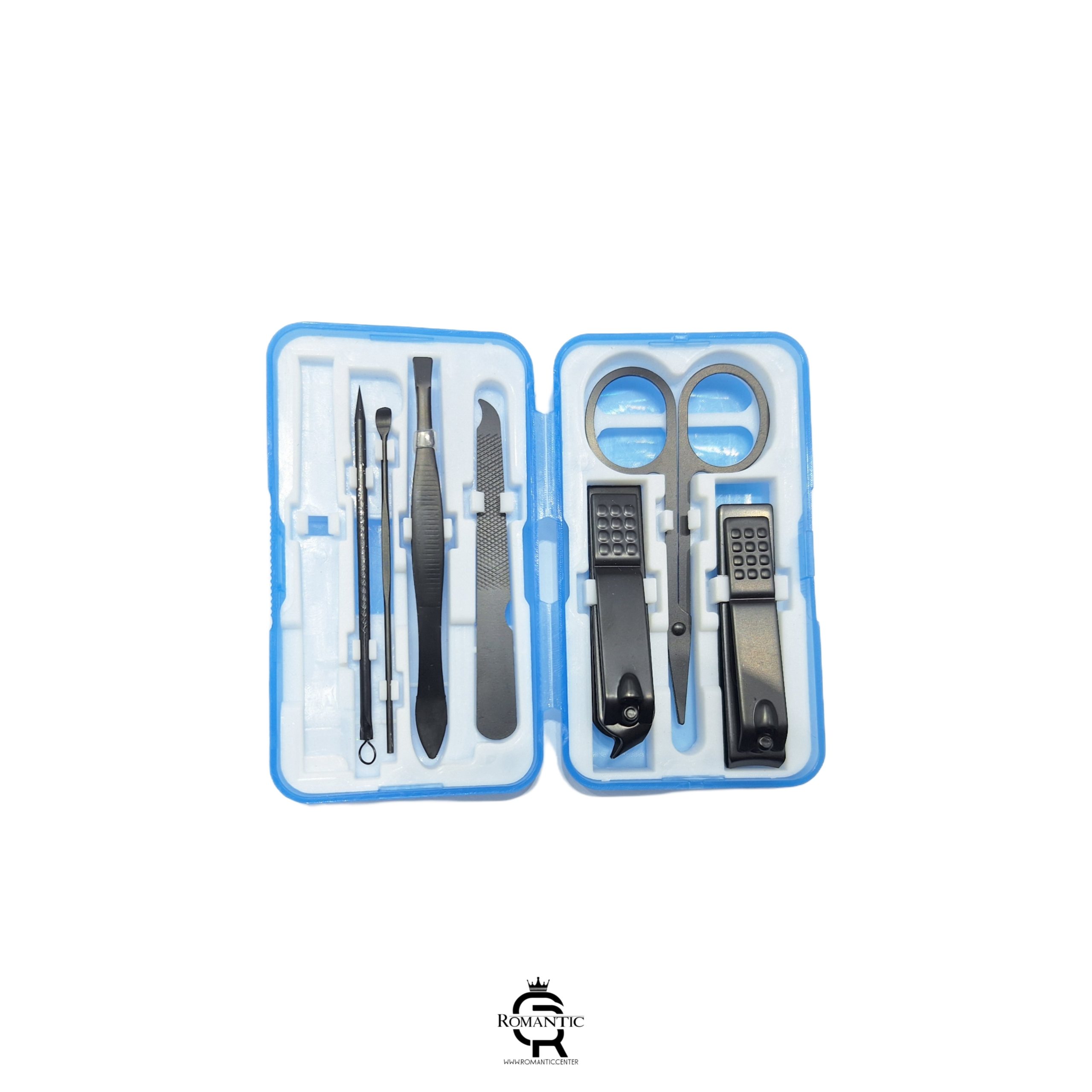 ست مانیکور 8 تکه مشکی