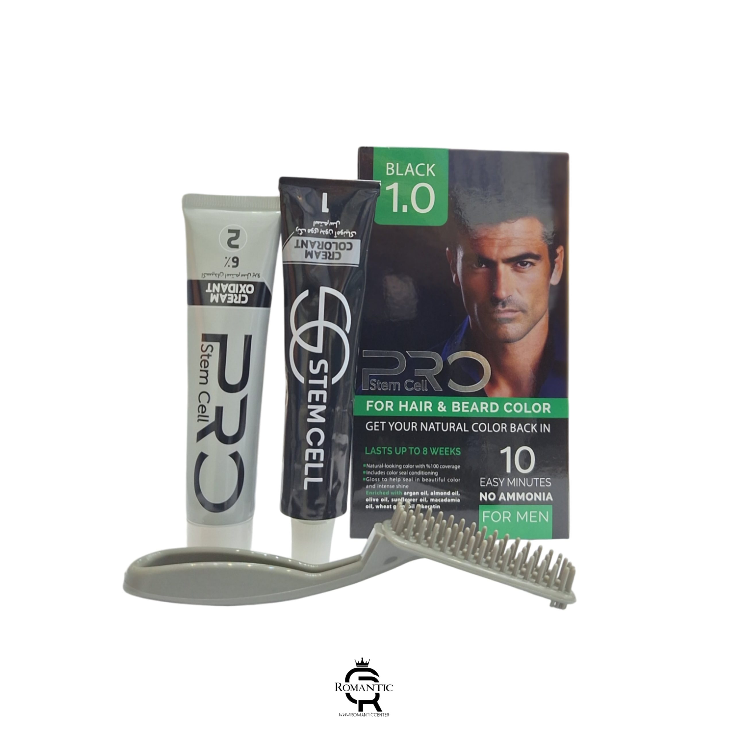 کیت رنگ موی 1.0 مردانه 50 میل پرو استم سل
