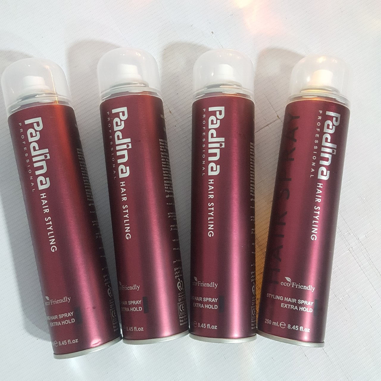 اسپری حالت دهنده مو 250 میل قوی پادینا