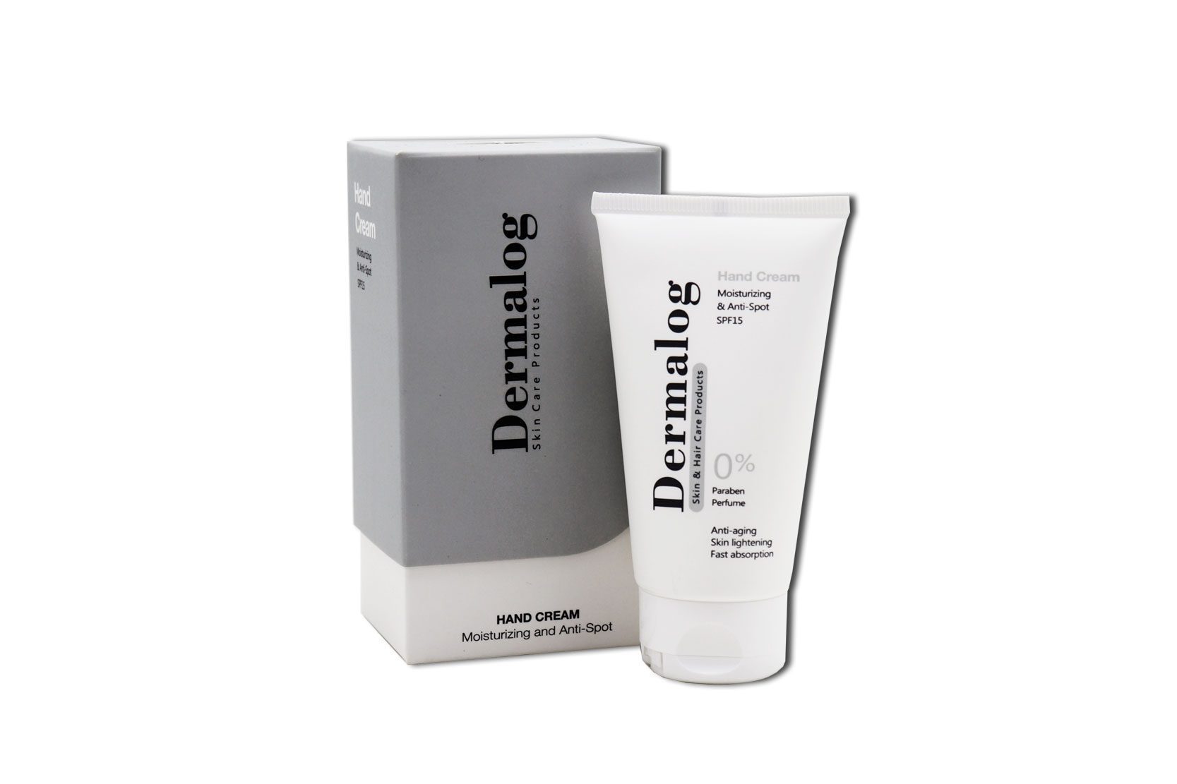 کرم مرطوب کننده دست حاوی ضد لک با spf15 درمالوگ