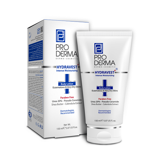 لوسیون نرم و مرطوب کننده مخصوص پوست خشک و اگزمایی حاوی 2% اوره پرودرما