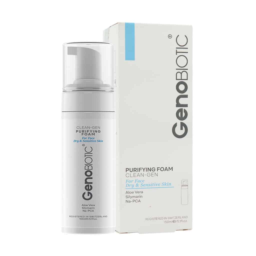 فوم شستشو مناسب پوست خشک و حساس ژنوبایوتیک