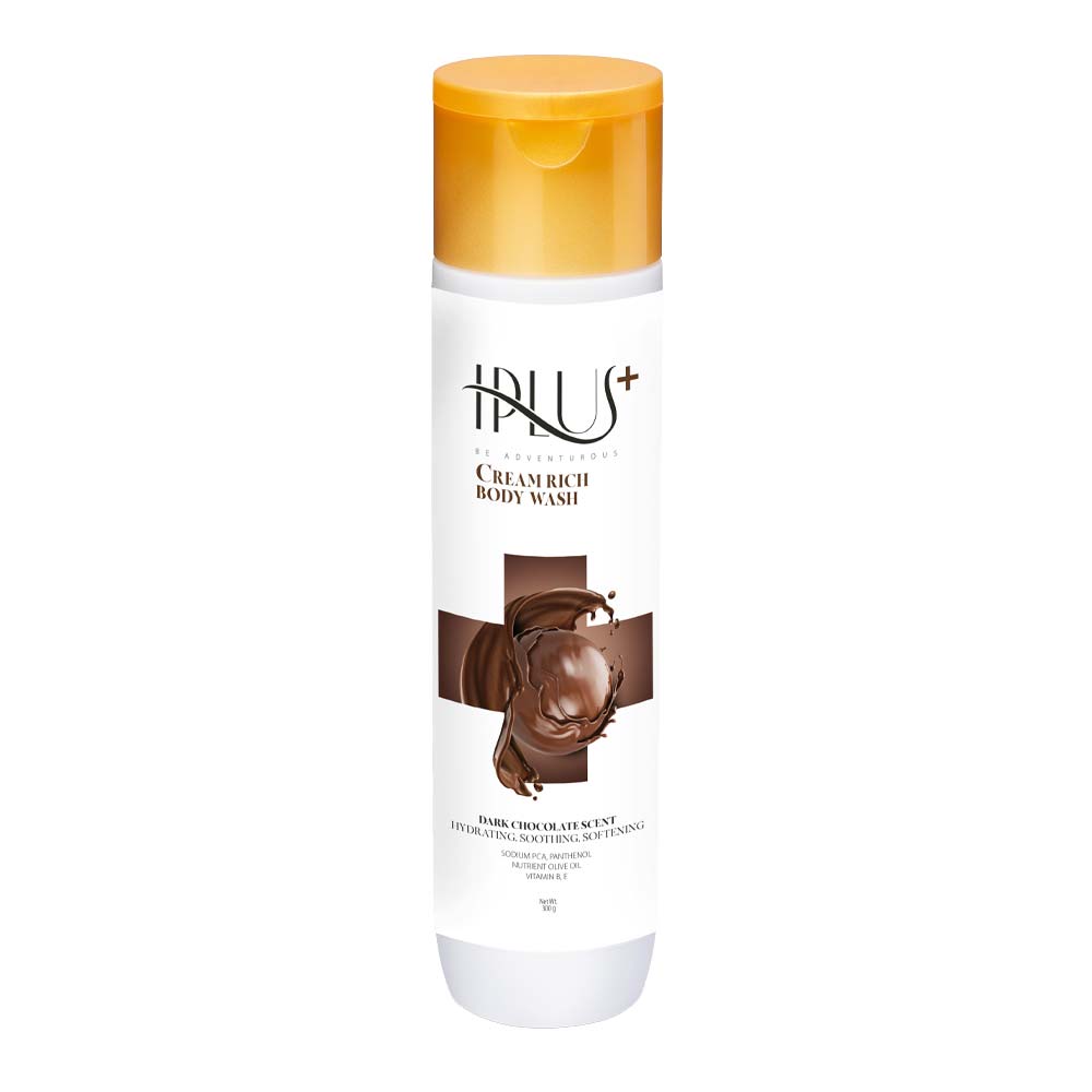 شامپو بدن کرمی با رایحه شکلات تلخ مناسب استفاده روزانه آی پلاس