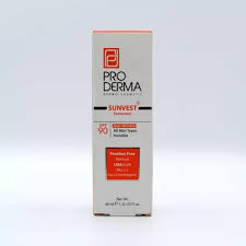 کرم ضد آفتاب و ضد چروک با SPF90 فاقد رنگ مناسب انواع پوست پرودرما