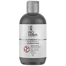 ژل پاک کننده صورت حاوی پودر زغال پرودرما