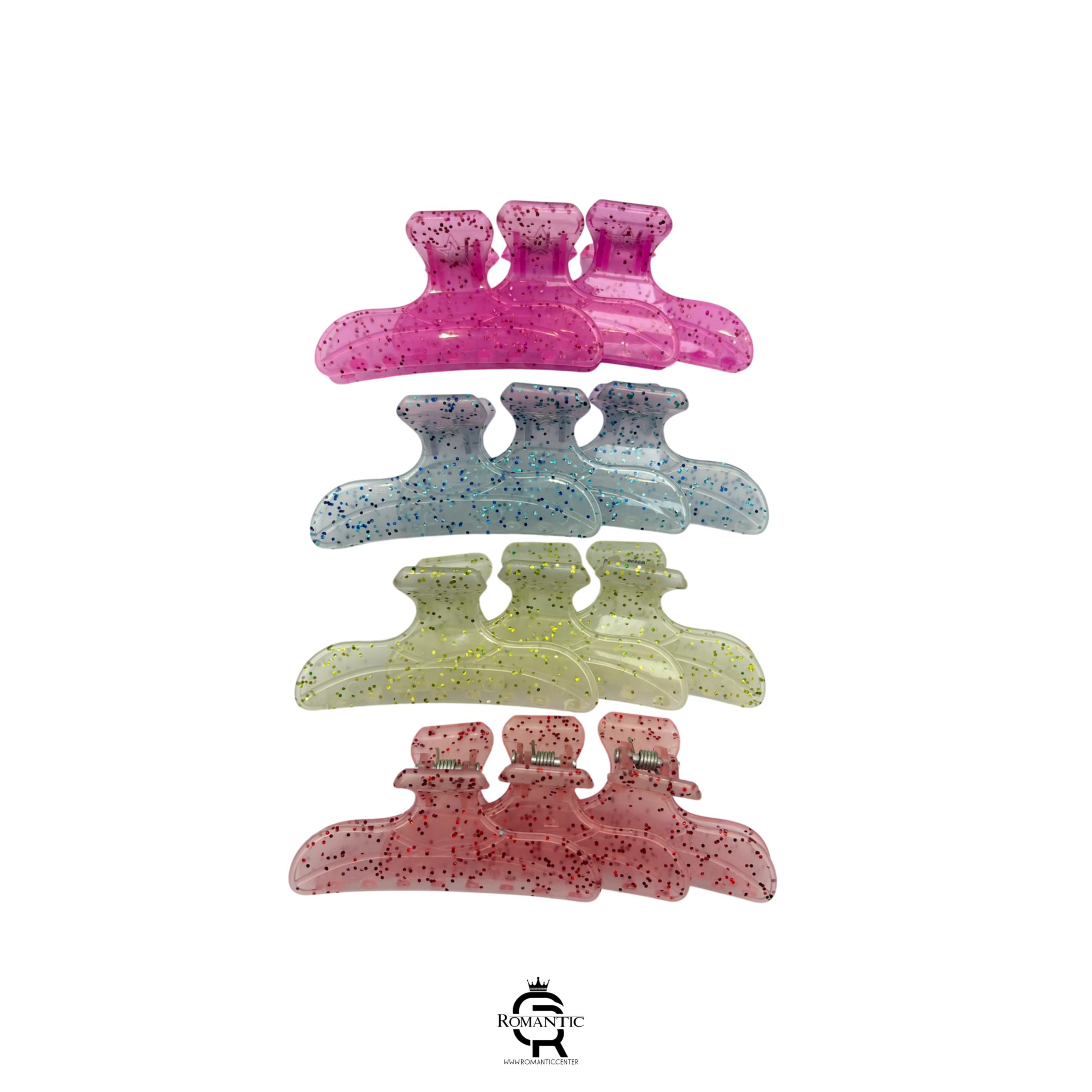 کلیپس مو کوسه ای اکلیل دار