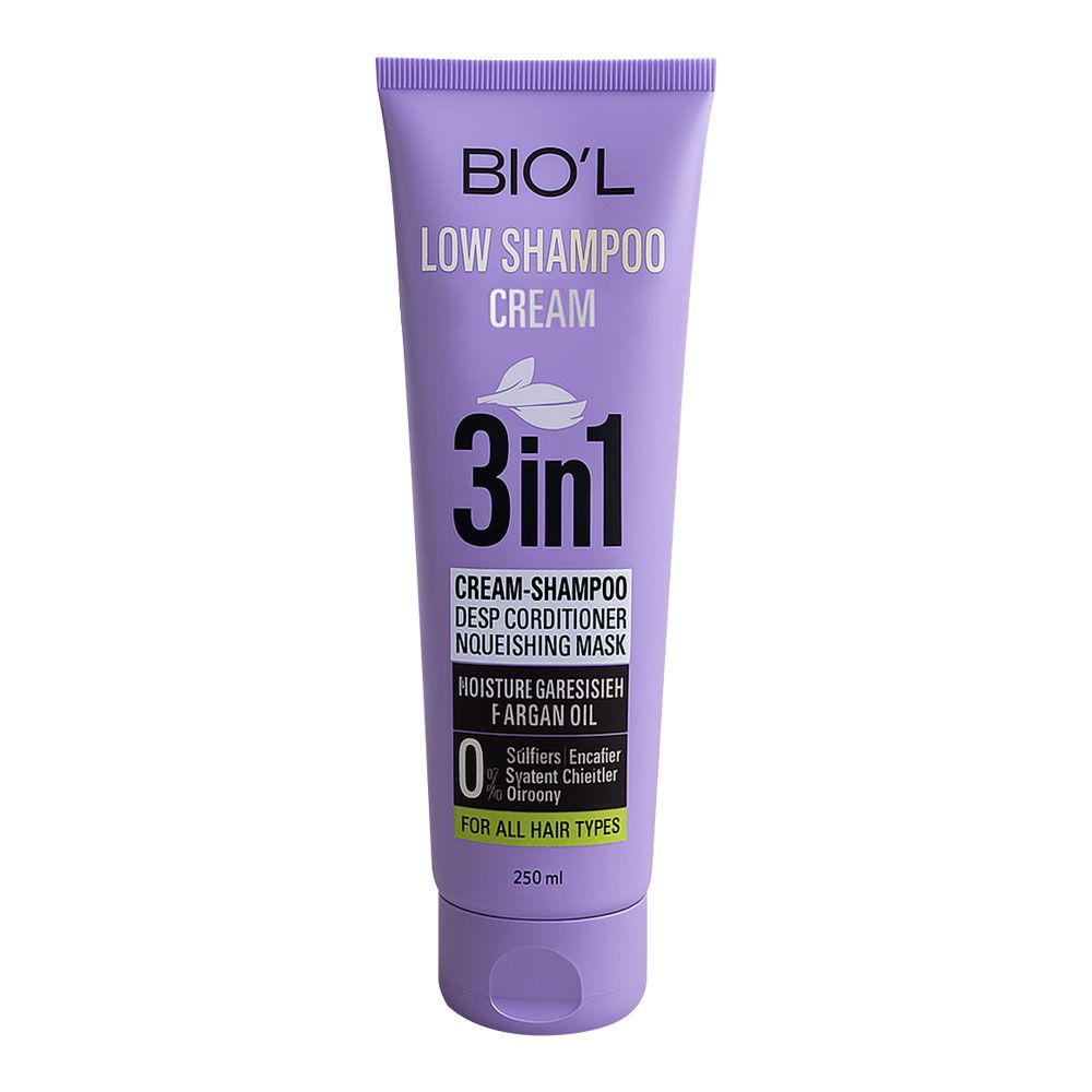 شامپو کرمی 3 در 1 250 میل بیول