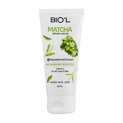 کرم مرطوب کننده تیوپی حاوی عصاره ماچا بیول