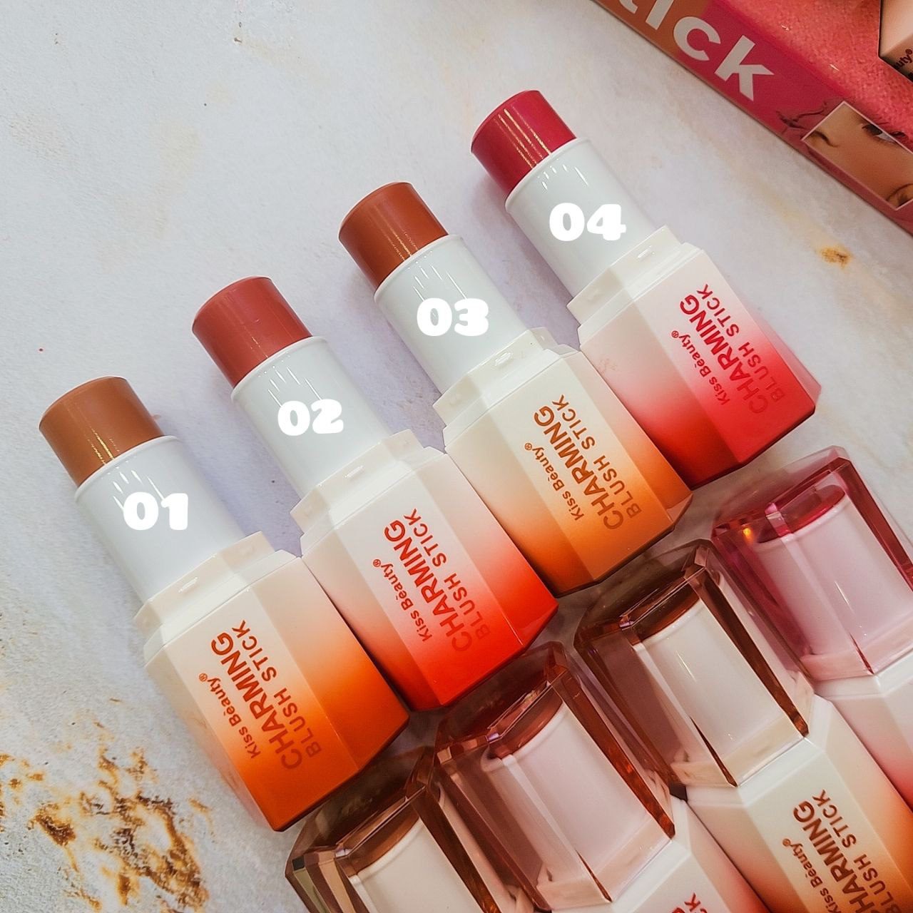 رژگونه استیکی چارمینگ کیس بیوتی