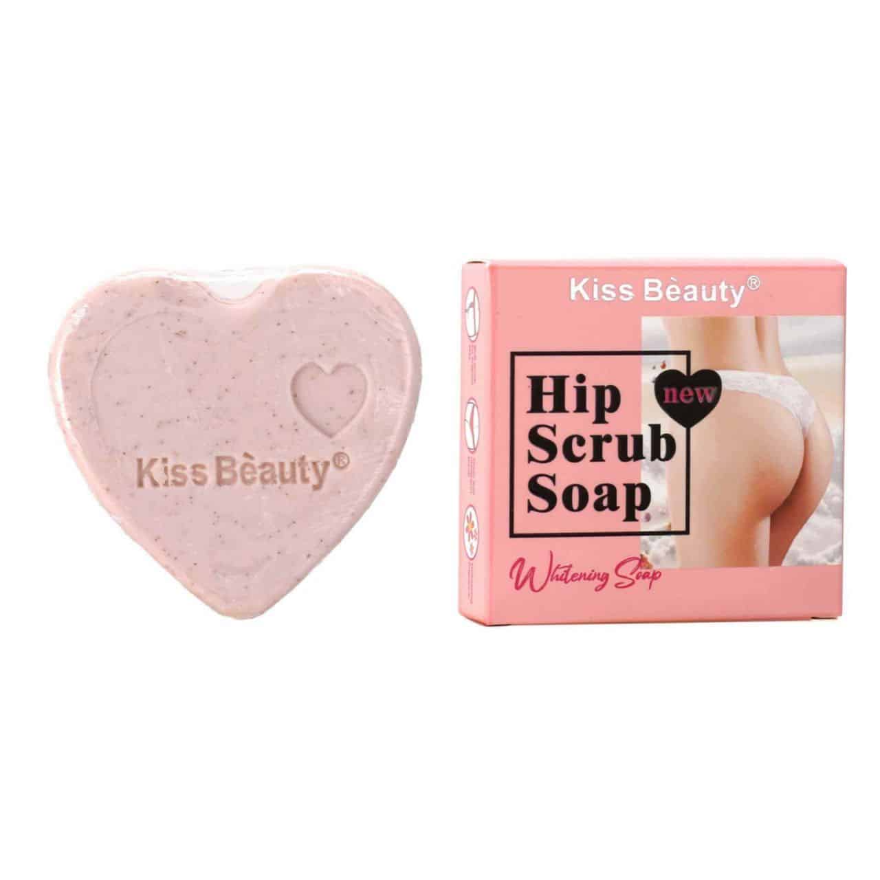 صابون اسکراب دار قلبی کیس بیوتی