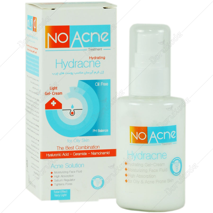 ژل کرم آبرسان پوست چرب و جوشدار نوآکنه