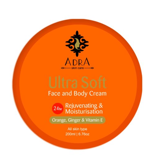 کرم دست و صورت حاوی عصاره پرتقال آدرا