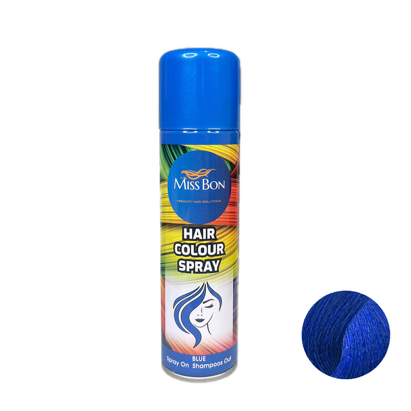 اسپری رنگ مو آبی تیره میس بون