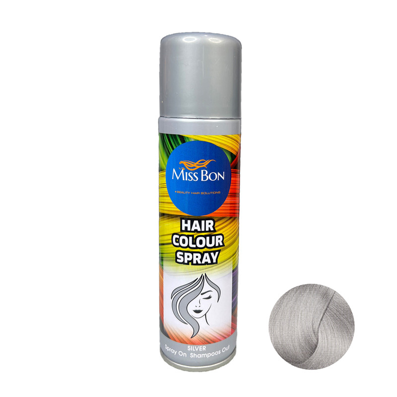 اسپری رنگ مو نقره ای میس بون
