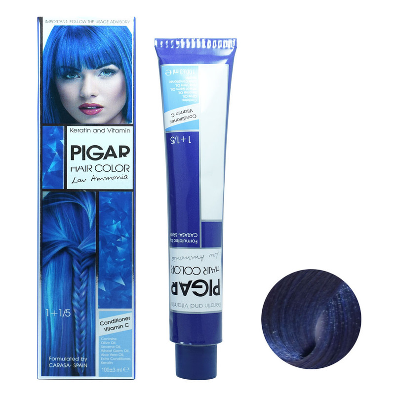 رنگ مو e14 پیگار