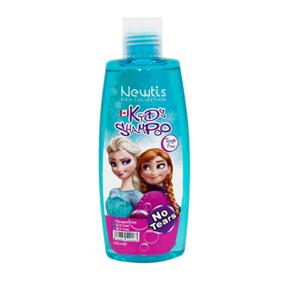 شامپو کودک دخترانه طرح فروزن آبی 200میل نیوتیس