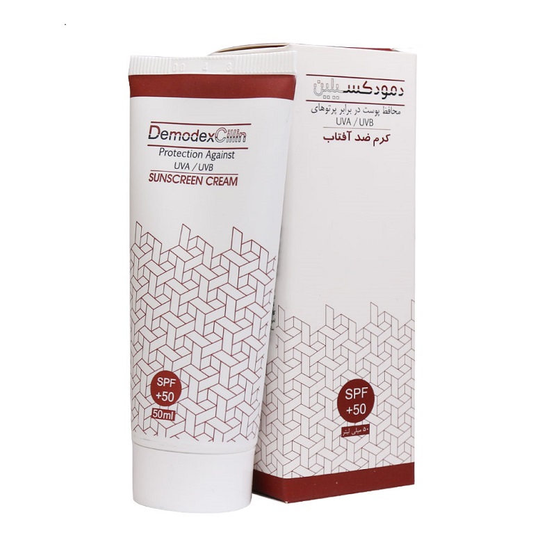 ضدآفتاب بیرنگ دمودکسیلین