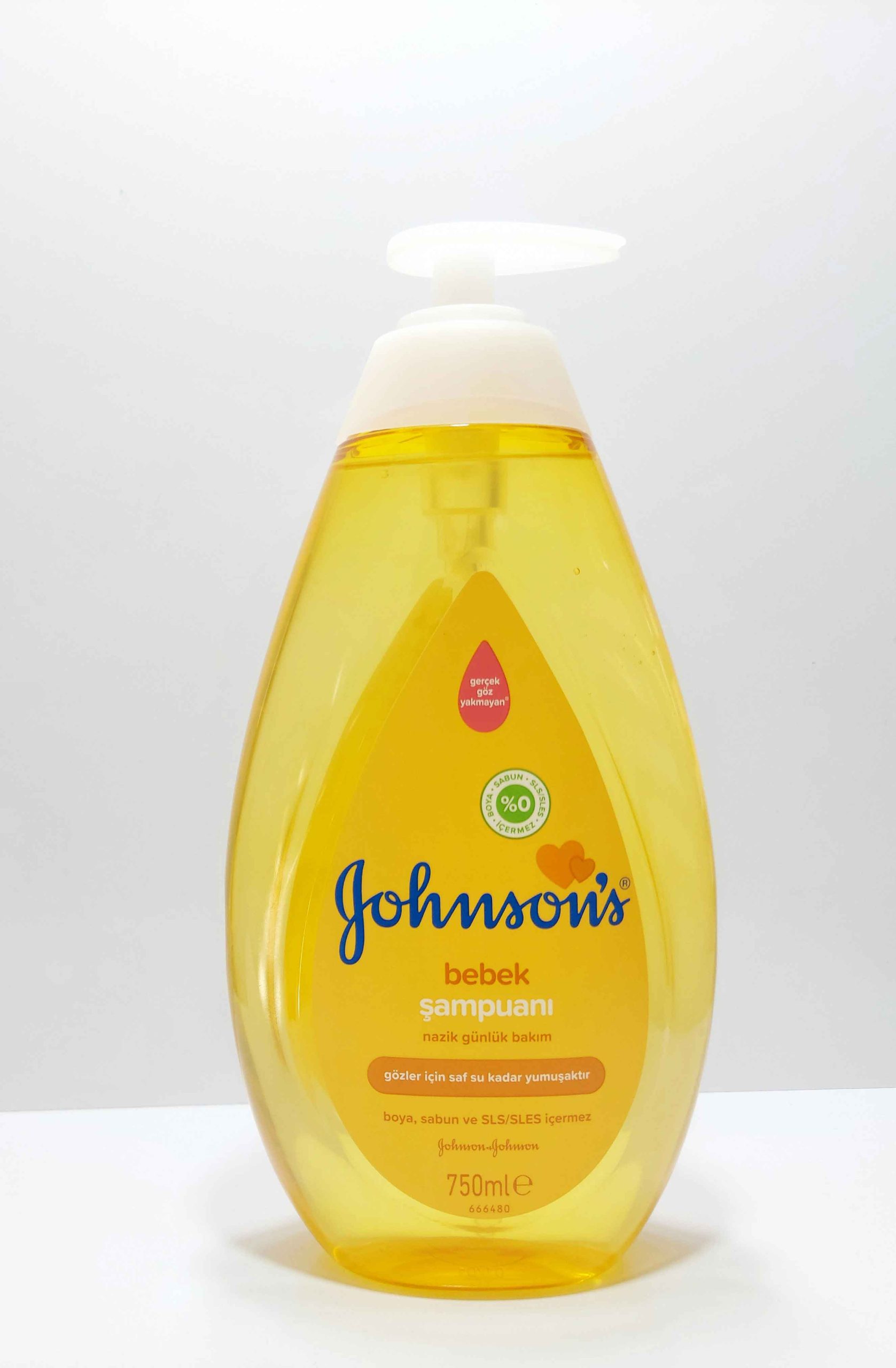 شامپو کودک جانسون 750 میل