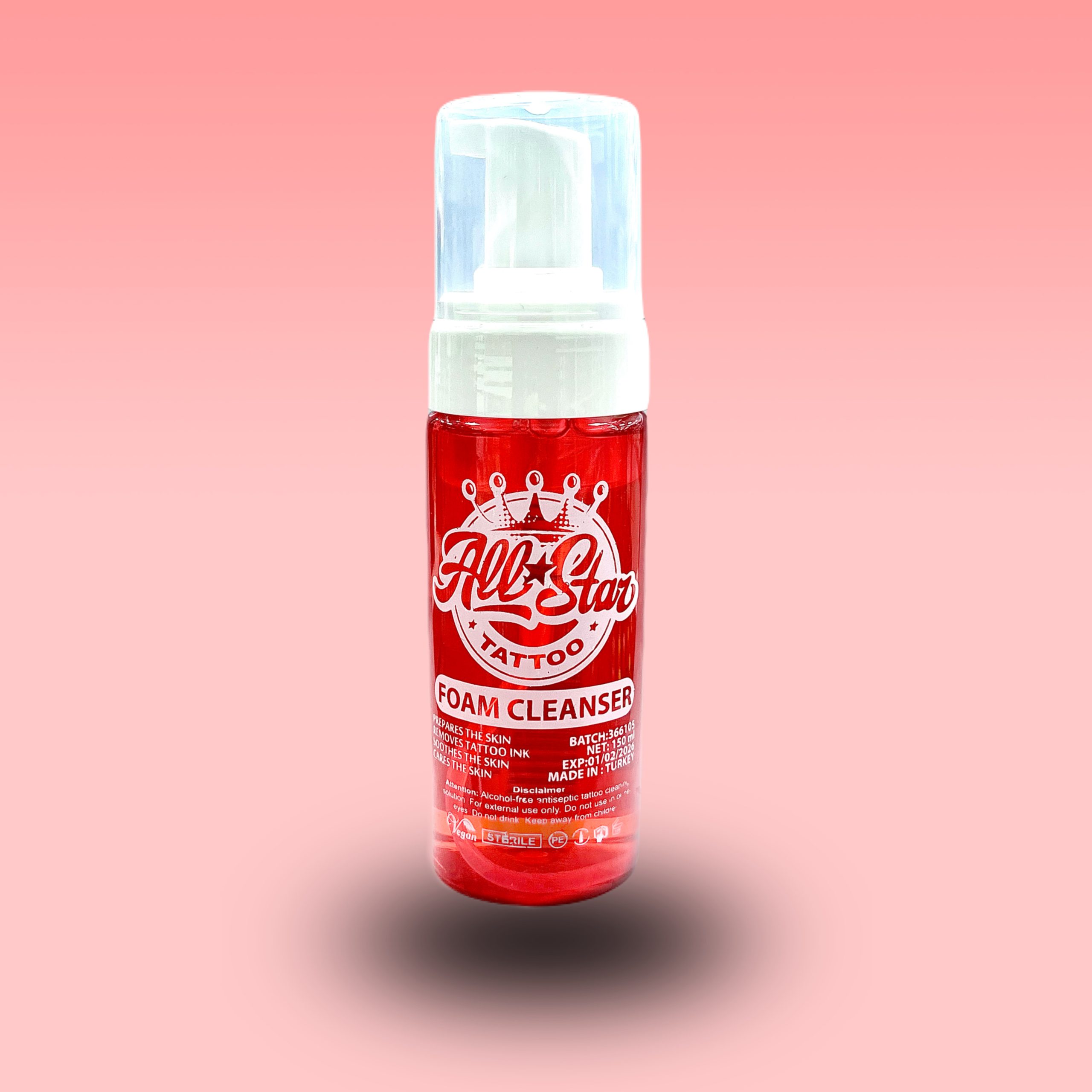 فوم کلینز تتو آل استار تتو