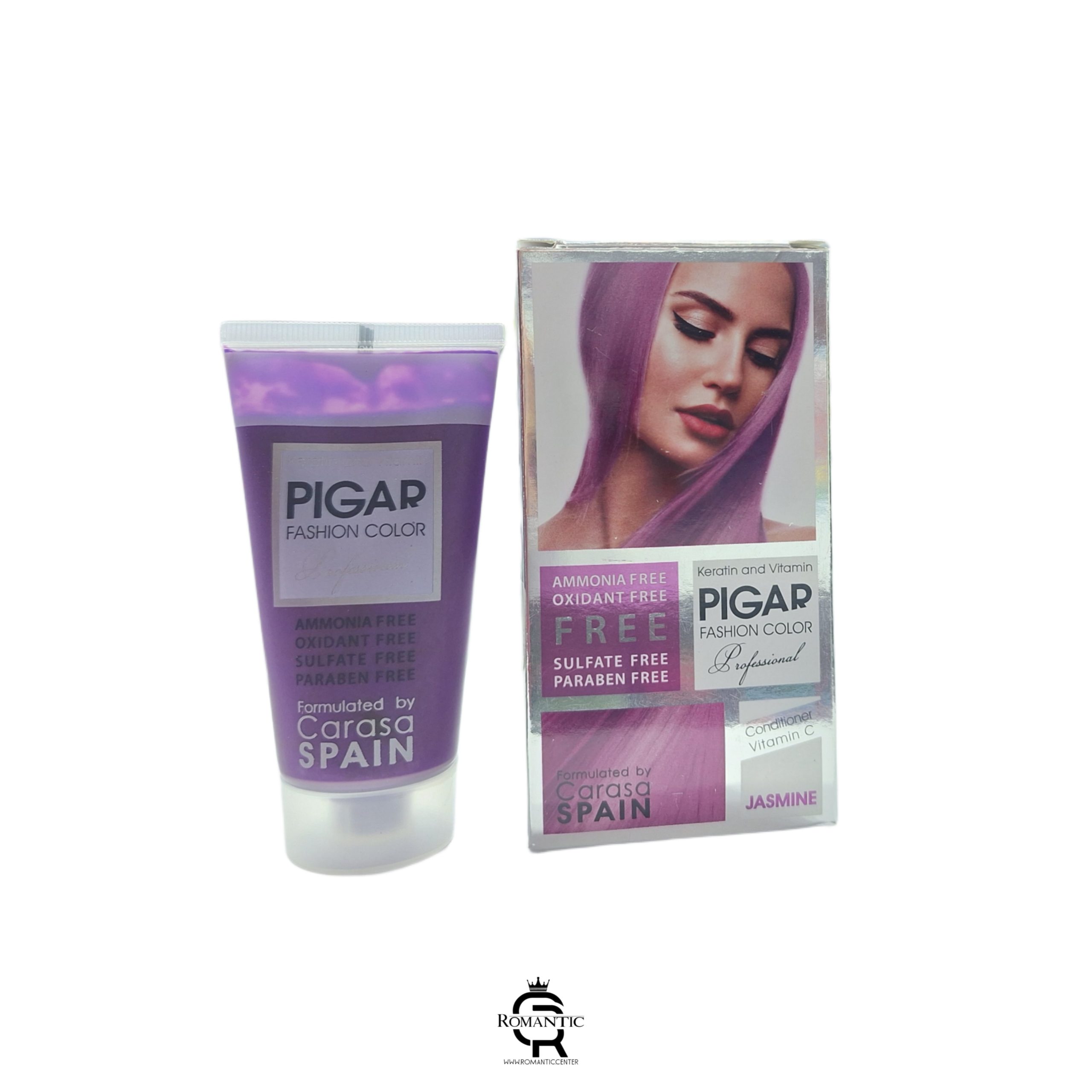 رنگ مو فانتزی یاسی پیگار