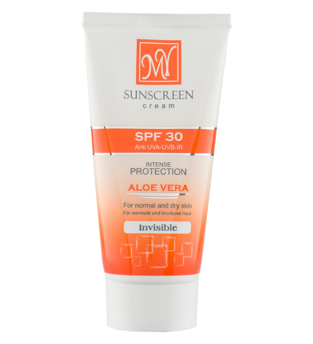 ضد آفتاب spf30 بی رنگ مناسب پوست نرمال تا خشک مای
