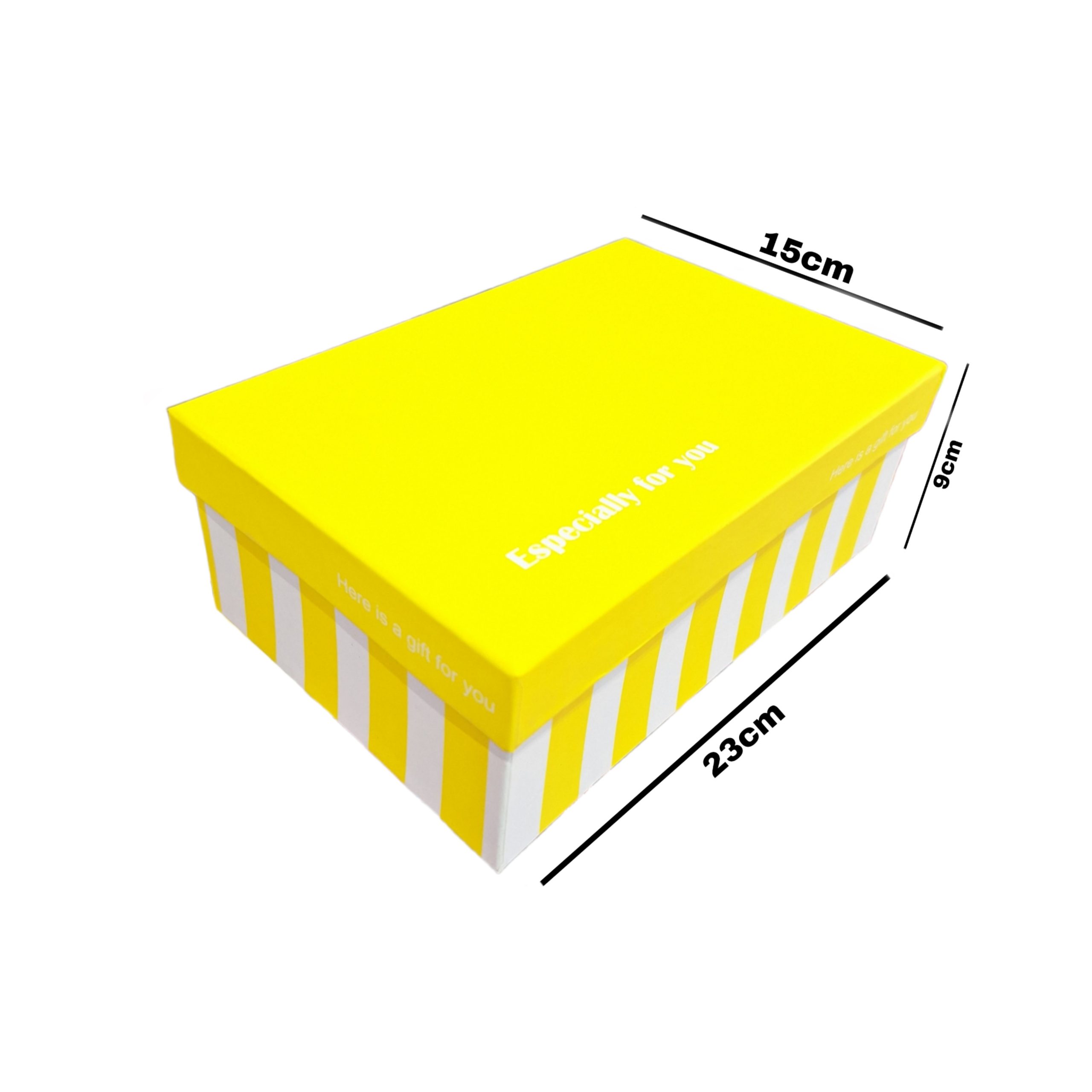 جعبه زرد راه راه