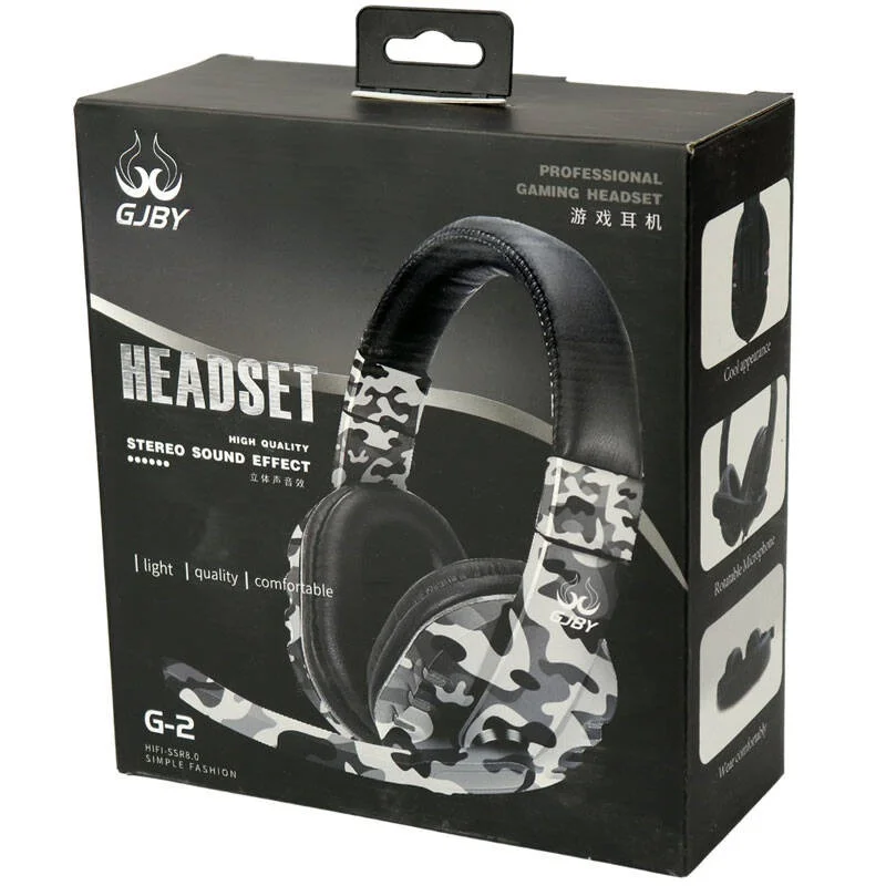 هدست گیمینگ سیم‌دار GJBY مدل G-2