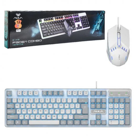 کیبورد و ماوس گیمینگ AULA F3061