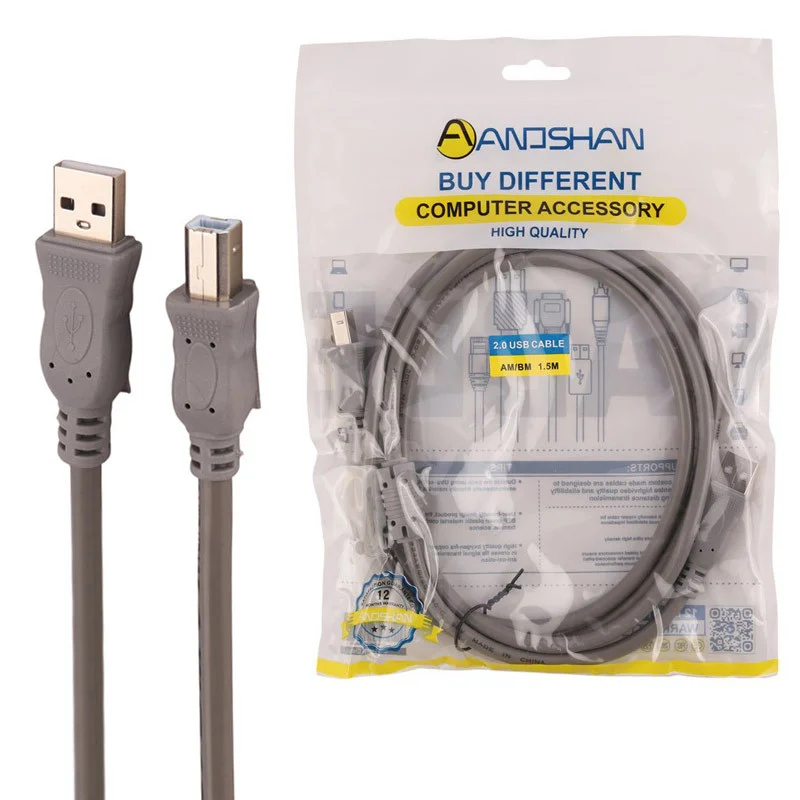 کابل پرینتر Anoshan 1.5m طول یک و نیم متر