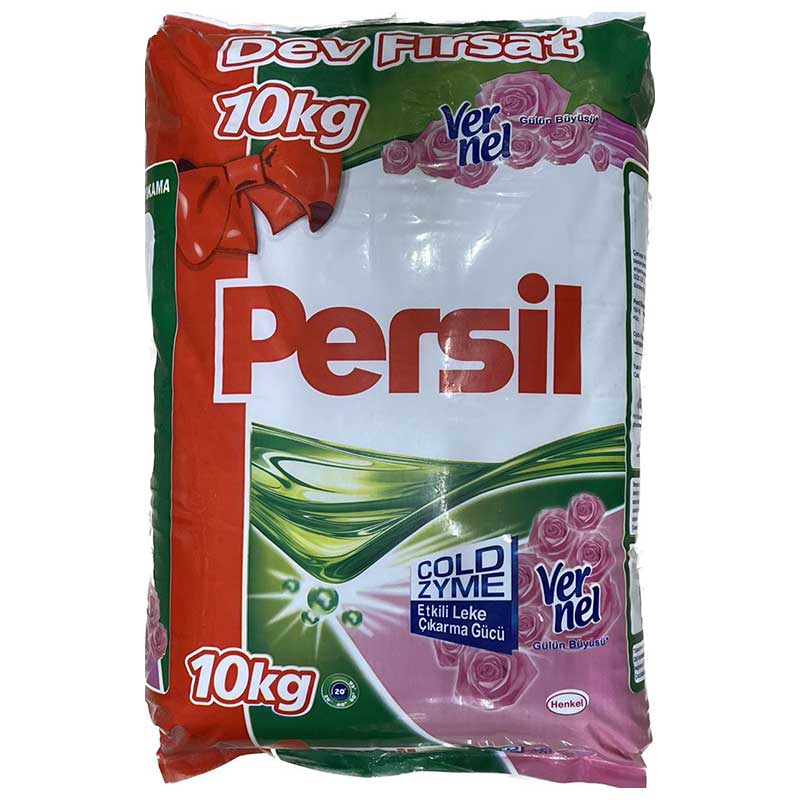 پودر ماشین لباسشویی پرسیل 10 کیلویی