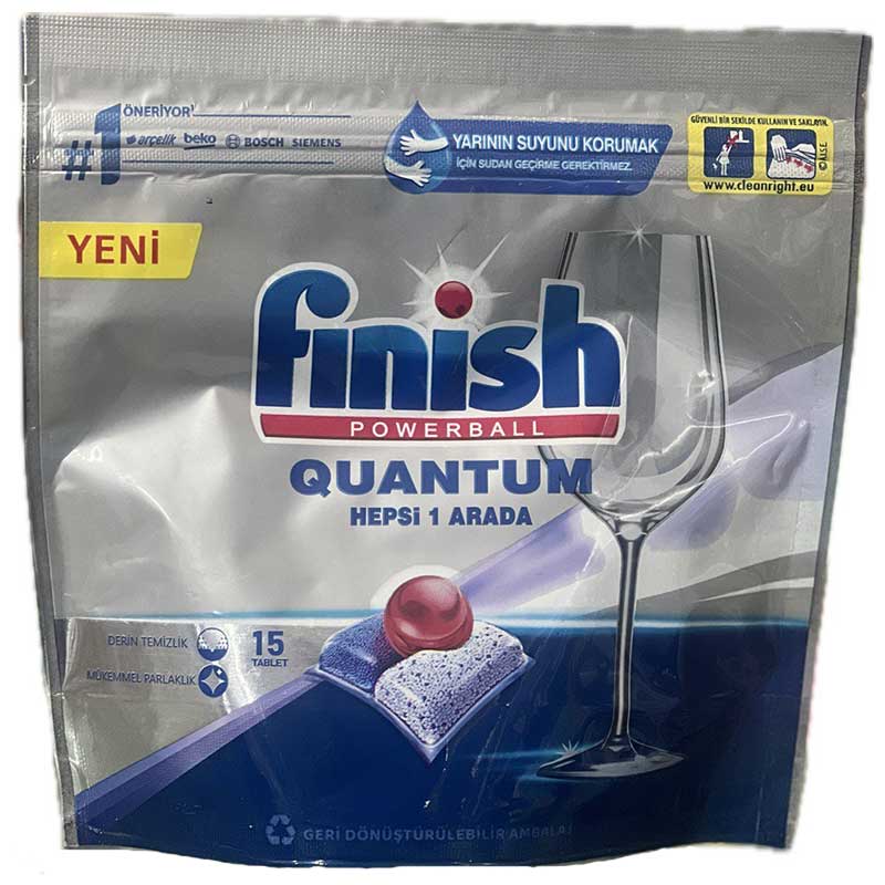قرص ماشین ظرفشویی فینیش کوانتوم 15 عددی