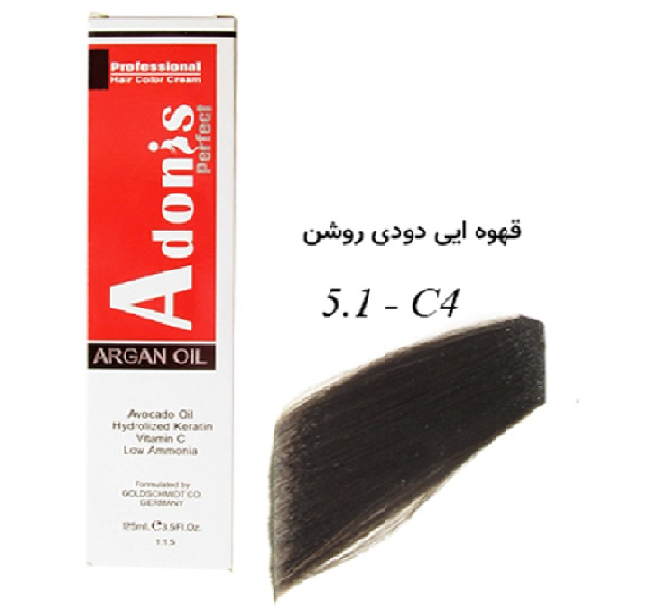 رنگ موی آدونیس پرفکت C4-5.1