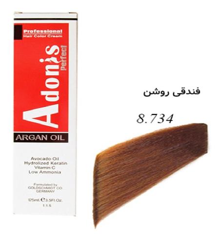 رنگ موی آدونیس پرفکت 8.734