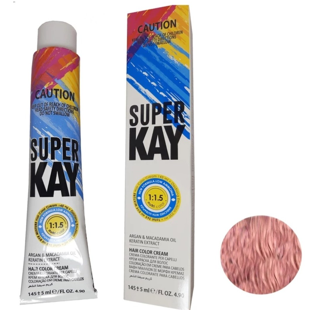 رنگ موی سوپرکی سری فشن شماره F3 رنگ رزگلد