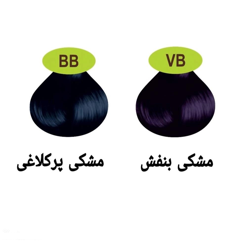 رنگ مو ماکادامیا شماره VB رنگ مشکی بنفش حجم100میل Macadamia