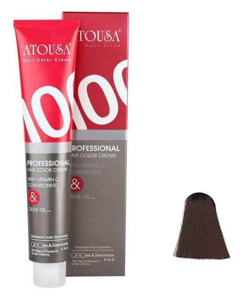 رنگ موی آتوسا 100 شماره A5-6.11 بلوند خاکستری تیره Atousa Color