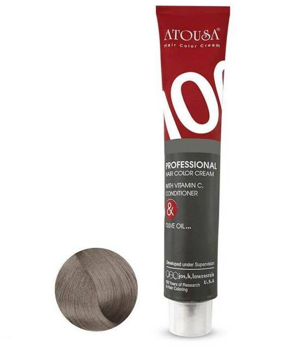 رنگ موی آتوسا 100 شماره A8-9.11 بلوند خاکستری خیلی روشن Atousa Color