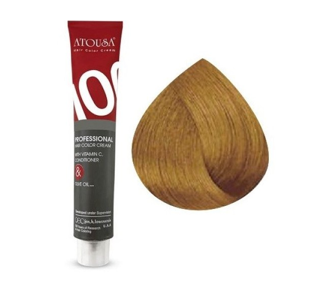 رنگ موی آتوسا 100 شماره G7-8.3 بلوند طلایی روشن Atousa Color
