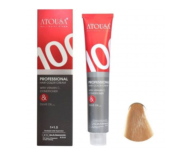 رنگ موی آتوسا 100 شماره 9.31 بلوند بژ خیلی روشن Atousa Color